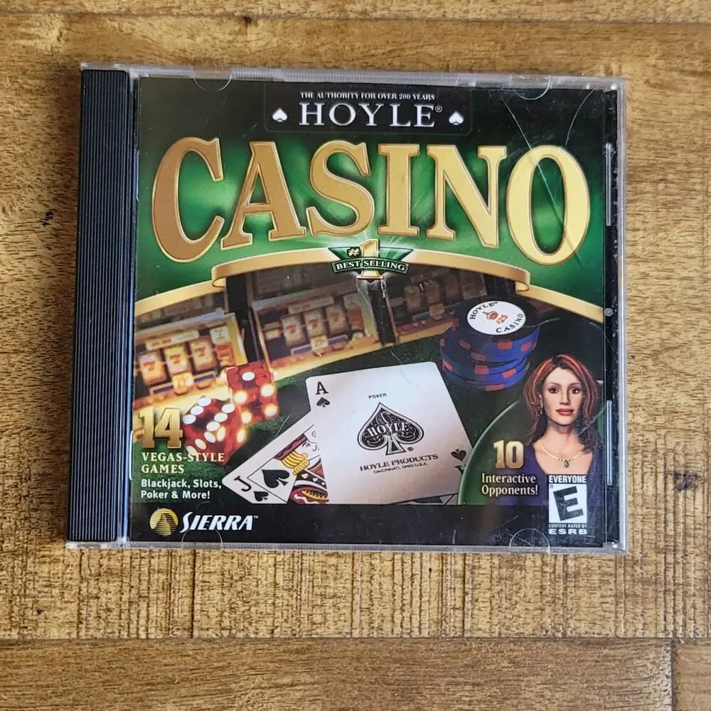 Vtg 2002 Sierra Hoyle Casino CD PC Game
